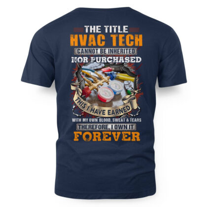 The Title HVAC Tech – Skilled Trade Pride T-Shirt